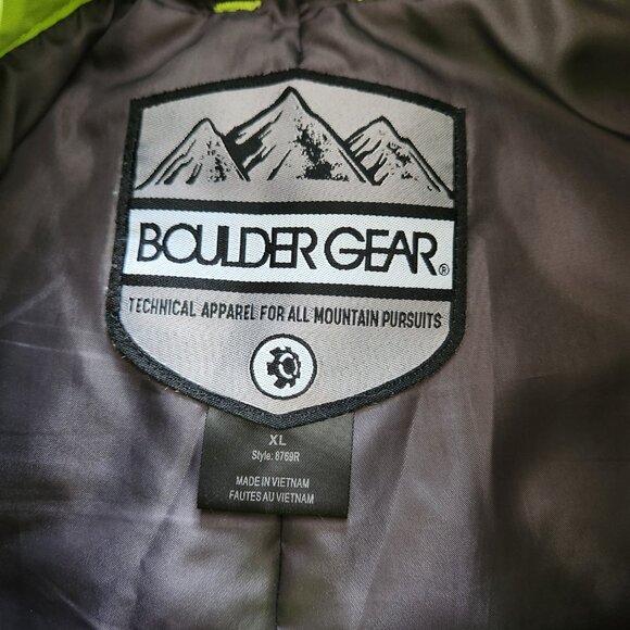 Boys Boulder Gear Bolt Insulated Cargo Snow Pants Unisex Extra Large 30 X 28 - Picture 2 of 5